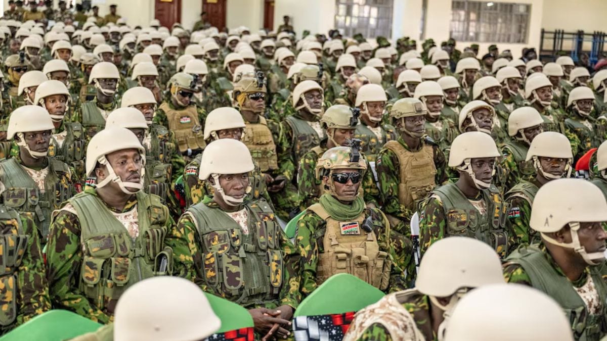 随着联合国批准的肯尼亚警察任务开始，太子港重新燃起了希望