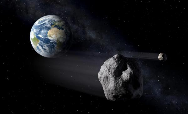 近距离接触:两颗大型小行星将相隔42小时掠过地球