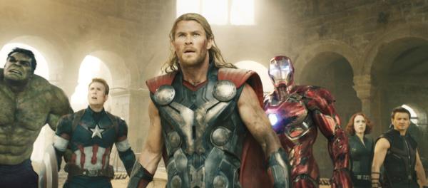 Incredible Hulk (Mark Ruffalo), Chris Evans (as Captain America), Chris Hemsworth (as Thor), Iron Man (Robert Downey, Jr.), Scarlett Johansson (as Black Widow), Jeremy Renner (as Hawkeye). 
