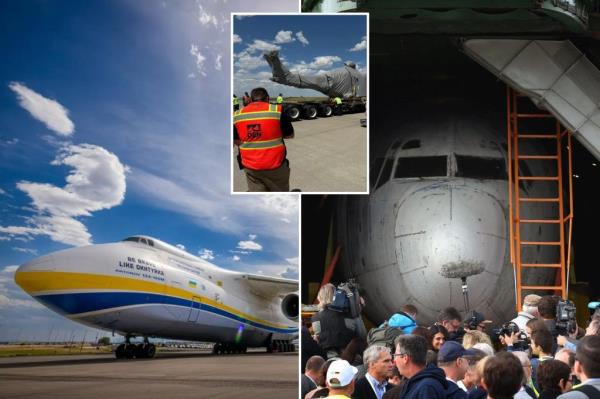 乌克兰货机降落在美国机场，这架货机是世界上最重的货机之一